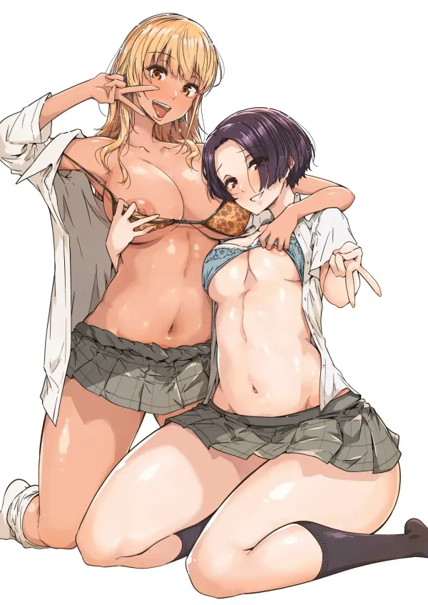 My Twin Childhood Friends are Extremely Naughty